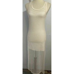 🎀 3/$20 Swell Women's Mesh Tank Dress Size Small Ivory